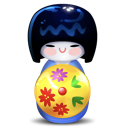 Kokeshi Doll [Blue]